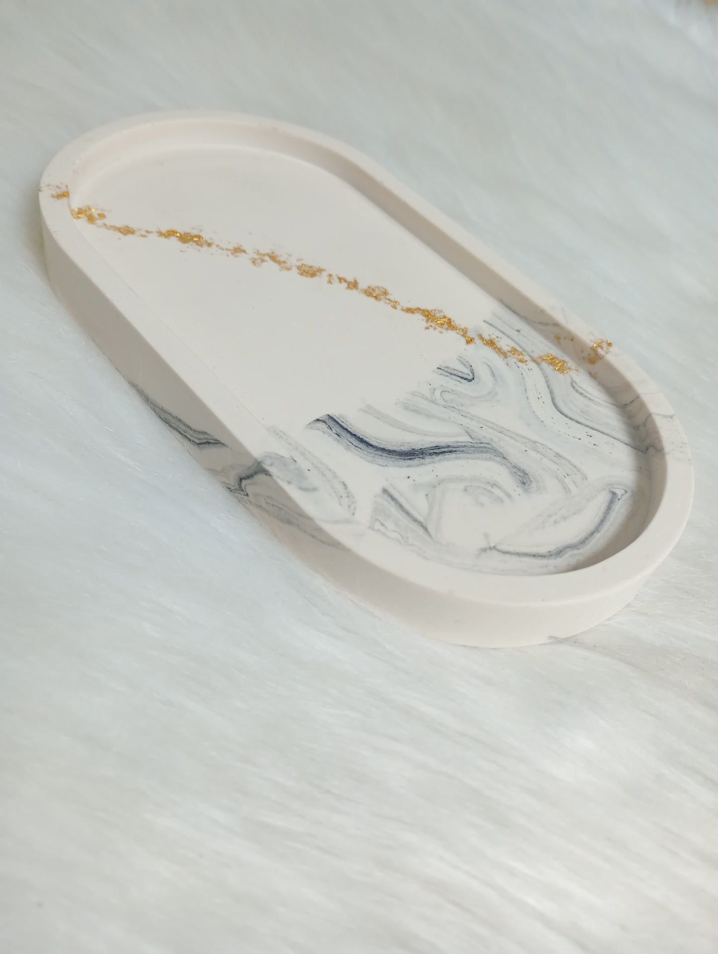 Plateaux en Jesmonite - Collection Nuage