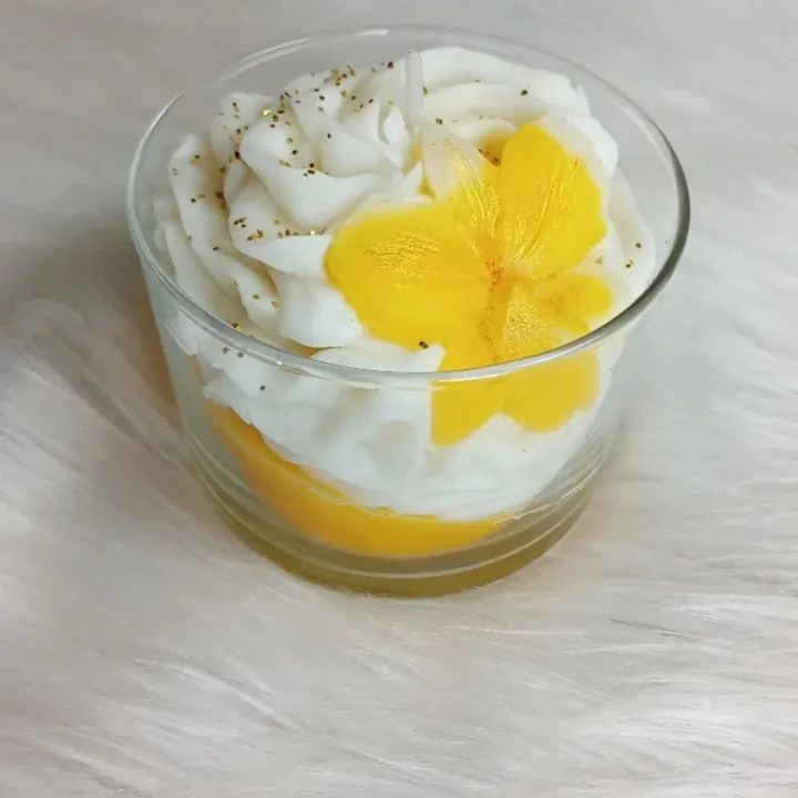 Bougie gourmande - Orchidée Blanche