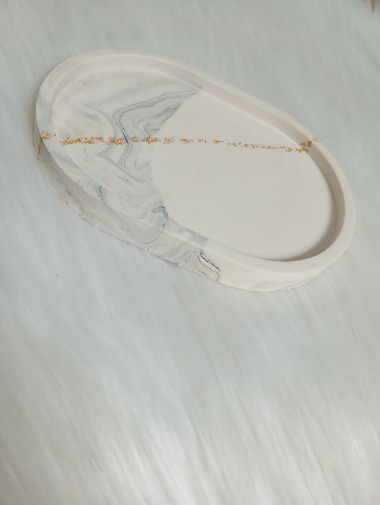 Plateaux en Jesmonite - Collection Nuage