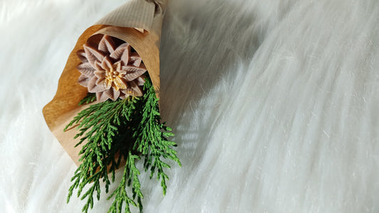 Bouquet de Poinsettia parfumée.