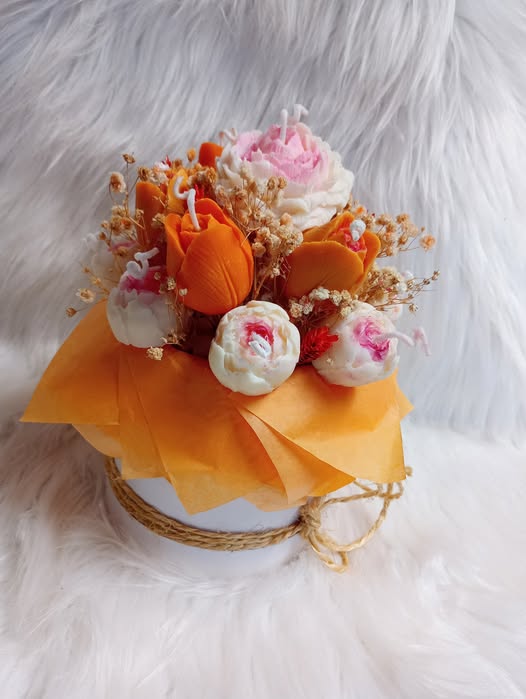 Bouquet de tulipes et pivoines